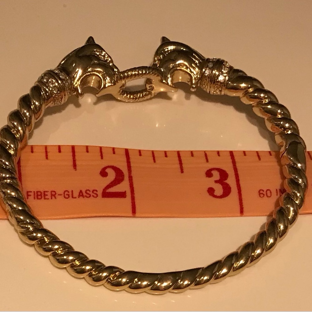 Gold Bangle - Picture 2 of 2